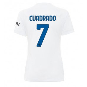 Lacne Ženy Futbalové dres Inter Milan Juan Cuadrado #7 2023-24 Krátky Rukáv - Preč